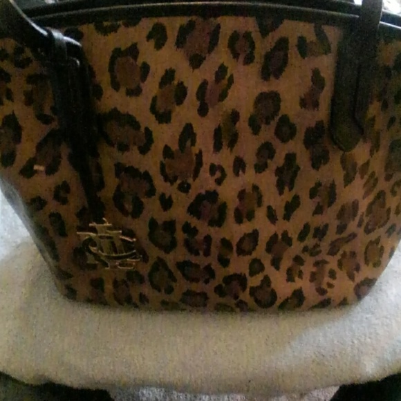 Lauren by Ralph Lauren Caldwell Tote purse - Picture 2 of 6